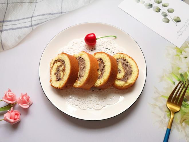 奥利奥奶油蛋糕卷