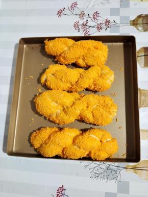 依次做好所有的麻花生胚！