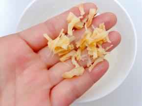 元贝撕碎用清水泡30分钟
