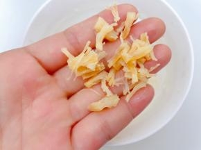 元贝撕碎用清水泡30分钟