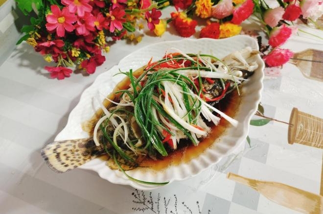 清蒸鲫花鱼