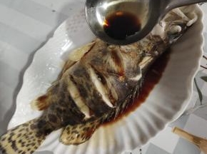 浇上适量的生抽！（有条件的可以浇蒸鱼豉油！）
