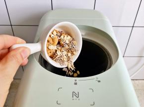 加入即食燕麦。