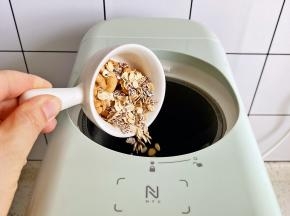 加入即食燕麦。