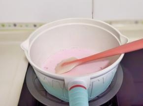 不停搅拌煮开关火。