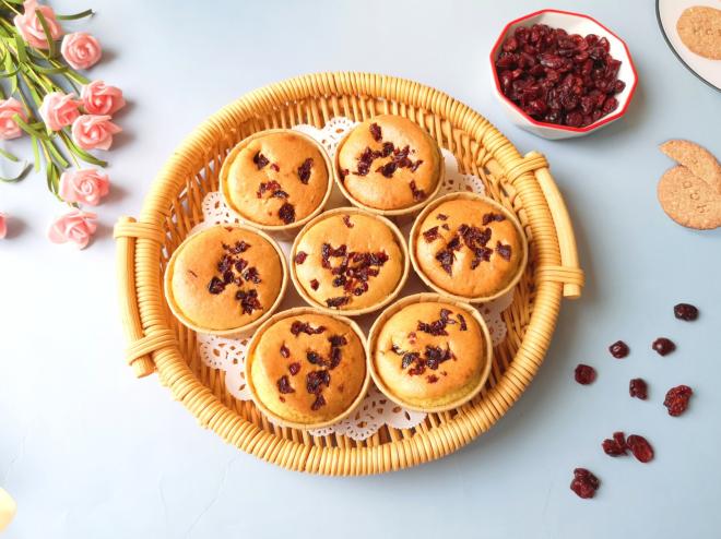 蔓越莓杯子蛋糕