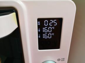 上下管160度烤25分钟。 