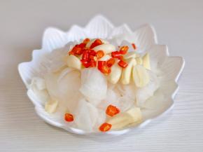 食材混合。