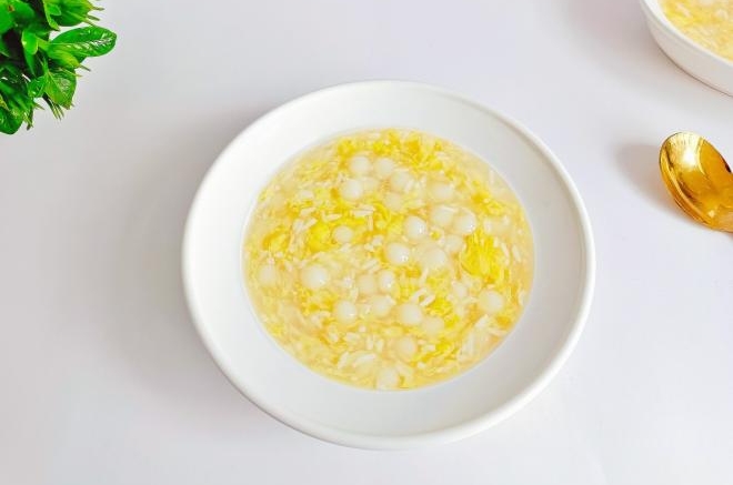 酒酿蛋花小圆子