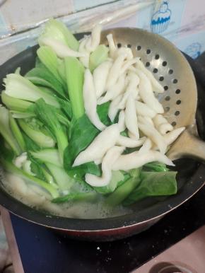 捞出，沥干水分！