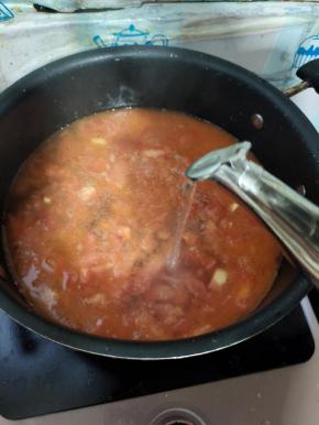 加入适量的水烧开！