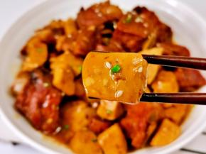素鸡太入味了。