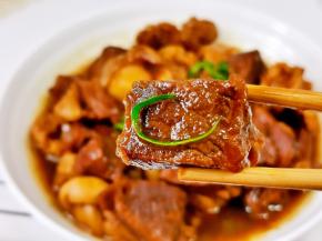 牛肉软烂。