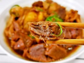 牛肉不腥不柴。