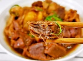 牛肉不腥不柴。