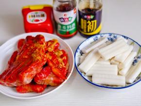 准备食材。