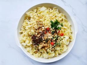 淋一大勺热油，