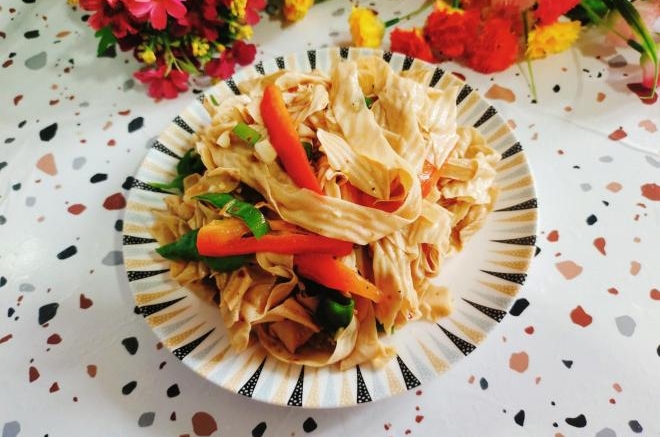 凉拌豆皮