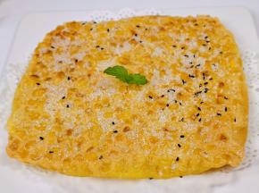 无油版玉米烙。