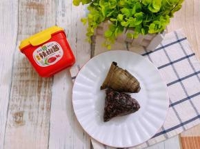 黑米鸡肉粽可以开吃啦