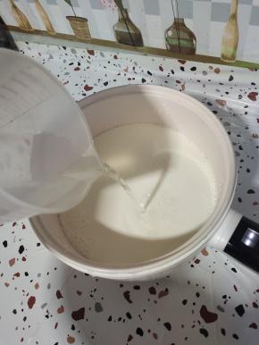 再放入300毫升水！