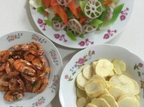 处理好的食材大集合！