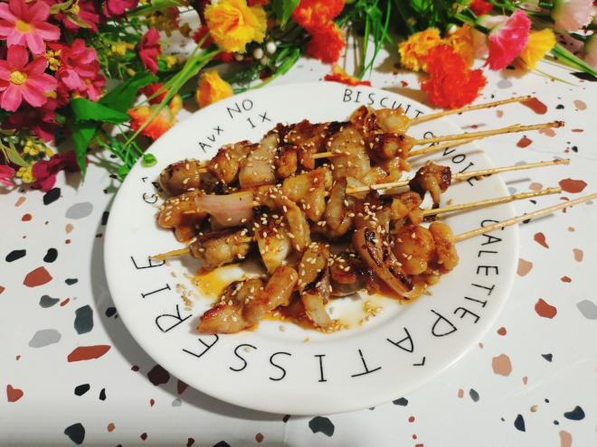 奥尔良烤鸡肉串