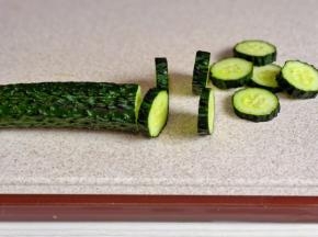 切厚一点的薄片。