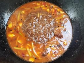 搅拌均匀再煮2分钟！