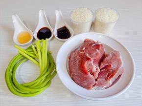 准备食材。