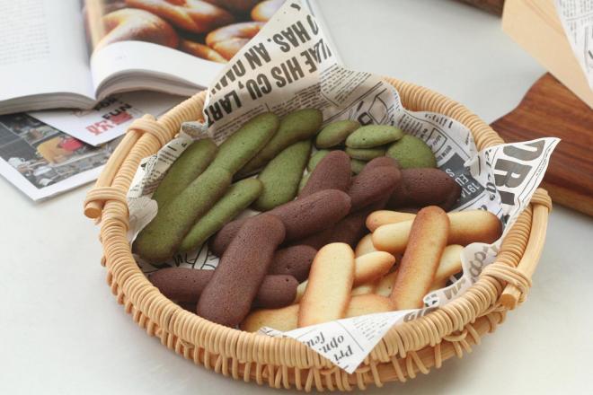 0失败，免打发，新手也能搞定3口味猫舌饼干！