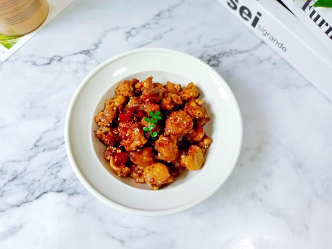 空气炸锅版辣子鸡丁