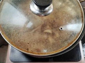 盖上盖子，大火煮开！