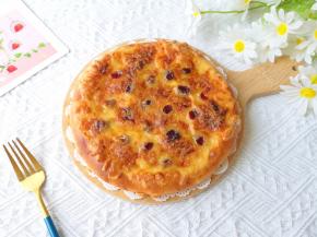 果酱披萨出炉。 