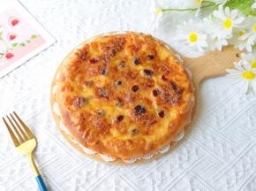 果酱披萨出炉。 