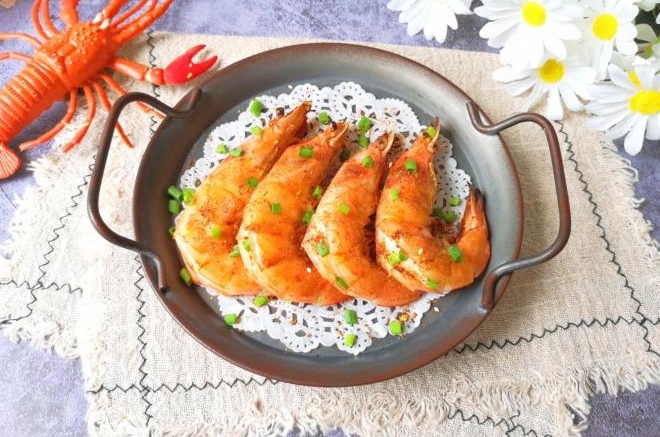 烤虾