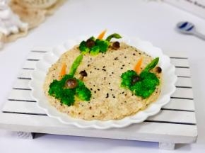 营养丰富的沙拉。