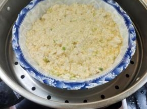 水开，放入蒸锅中！