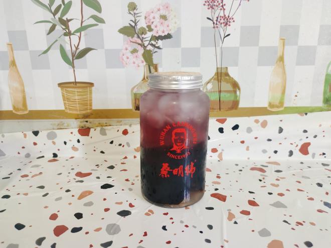 烧仙草蝶豆花柠檬蜜