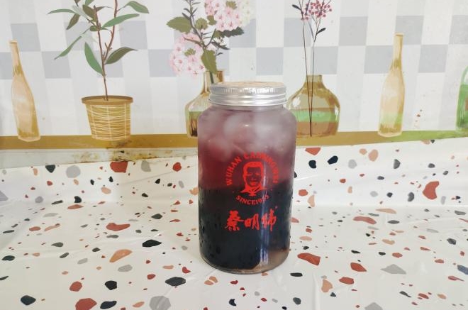 烧仙草蝶豆花柠檬蜜