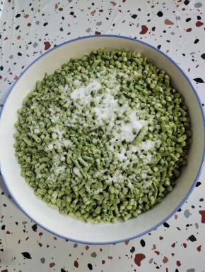 放入适量的盐！