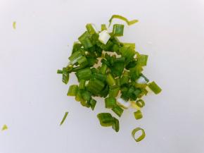 小葱切碎