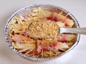 加入烧烤料。
