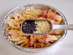 加入黑白芝麻。