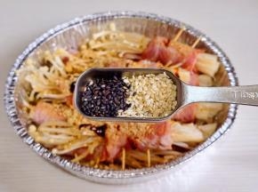 加入黑白芝麻。