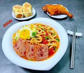 搭配烤鸡腿和小甜点一起吃太棒了