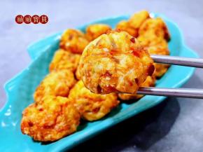 双色萝卜丝丸子入口外酥里嫩香浓可口