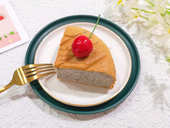黑芝麻戚风蛋糕