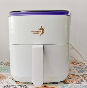 空气炸锅180度，烤15分钟【烤到第10分钟时打开翻一面继续烤】