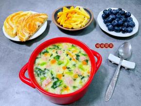  这道美味营养丰富健康食物，经常食用对身体有益。